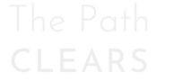 the path clears logo trans off white